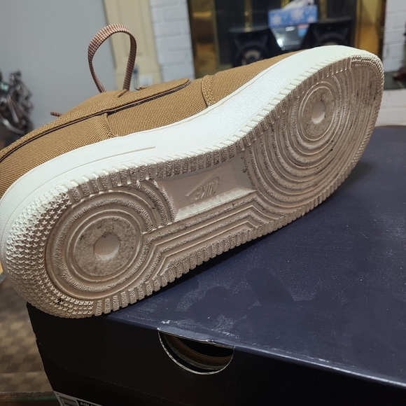 Nike Air Force 1 Low '07 PRM WIP x Carhartt 'Ale Brown' - Picture 2 of 8